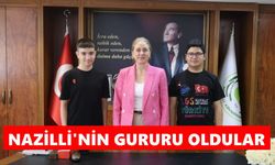 Nazilli'nin gururu oldular