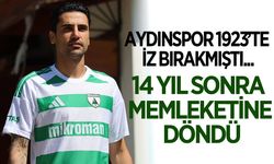 Aydınspor 1923'te iz bırakmıştı! 14 yıl sonra memleketine döndü