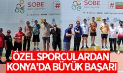 Aydınlı özel sporculardan Konya'da büyük başarı