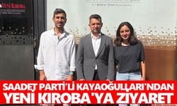 Saadet Parti’li Kayaoğulları'ndan Yeni Kıroba'ya ziyaret