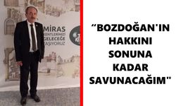 Saatçı'dan net çıkış: Bozdoğan'ın hakkını sonuna kadar savunacağım
