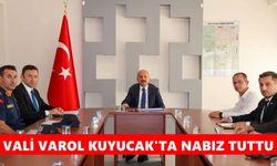 Vali Varol'dan Kuyucak çıkarması