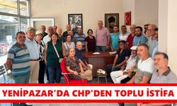 Yenipazar'da CHP'den toplu istifa