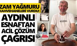 Zam yağmuru kahvehaneleri vurdu! Aydınlı esnaftan acil çözüm çağrısı