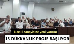 Nazilli sanayisine yeni yatırım