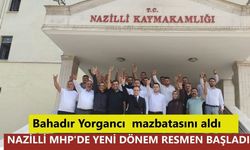 Nazilli MHP'de yeni dönem resmen başladı