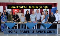 Buharkent’te tatlılar yarıştı