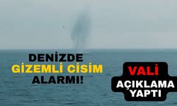Denizde tespit edilen cisim etkisiz hale getirildi