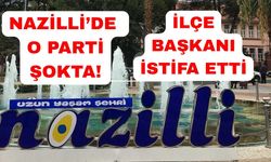 Aydın'ın Nazilli ilçesinde şok istifa