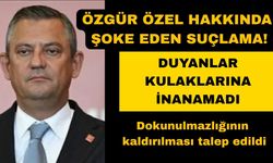 Yeni Parti Genel Başkanı Özel hakkında fezleke hazırlandı