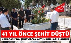 Karacasu'da şehit Olcay Altun dualarla anıldı