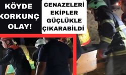Köydeki korkunç kazada 2 kişi can verdi