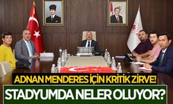 Vali Varol'dan stadyum için kritik toplantı! Yetkilileri çağırdı