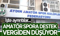Aydın'da amatör spor kulüplerine verilen destek vergiden düşebiliyor