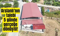 Arslanlı’nın talebi 5 günde gerçeğe dönüştü! İşte yapılan hizmet