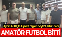 Aydın ASKF yönetiminden kulüplere çağrı! "Liglere katılmayın, boykot edin"