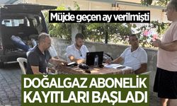 Aydın'da o mahallede doğalgaz kayıtları başladı! Muhtar Karaca duyurdu