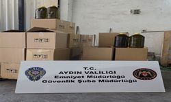 Aydın’da 2 milyon liralık operasyon! Binlerce kilo zeytin ve tağşiş yağ ele geçirildi