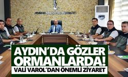 Aydın’da gözler ormanlarda! Vali Varol’dan önemli ziyaret