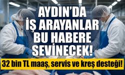 Aydın’da iş arayanlar bu habere sevinecek!