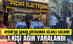 Aydın’da telefoncuya silahlı saldırı! 1 kişi ağır yaralandı