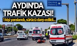 Aydın'da özel ambulans kaza yaptı! 1 kişi yaralandı, sürücü darp edildi!
