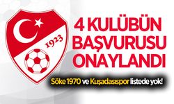 Aydın'dan 4 kulübün başvurusu onaylandı! Söke 1970 ve Kuşadasıspor listede yok