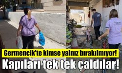 Başkan Zencirci'den gönüllere dokunan hizmet! Kapı kapı destek ulaştı