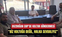 Bozdoğan CHP’de koltuk göndermesi