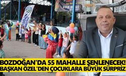 Bozdoğan'da 55 mahalle şenlenecek! Başkan Özel'den çocuklara büyük sürpriz