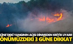 Çine’deki yangının acısı dinmeden kritik uyarı! Önümüzdeki 3 güne dikkat