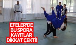 Efeler'de minikler bu spora akın etti! Kayıtlar dikkat çekti