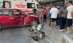 Germencik’te bir anlık dikkatsizlik kazayla bitti: 1 yaralı