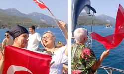 Güzelçamlı’da 30 Ağustos coşkusu denize taştı