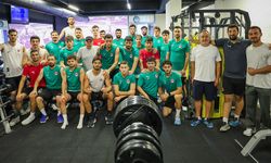 İncirliova Belediyespor salonda kuvvet çalıştı