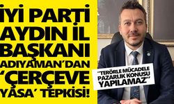 İYİ Parti Aydın İl Başkanı Adıyaman’dan çerçeve yasa tepkisi!