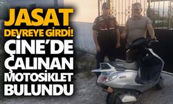 JASAT devreye girdi! Çine’de çalınan motosiklet bulundu