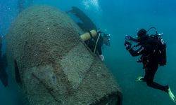 Kruvaziyer turistleri Kuşadası'nın su altı güzelliklerini de keşfediyor
