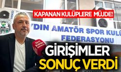 Aydın'da kapanan spor kulüplerine müjde!