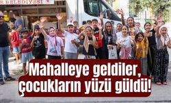 Kocagür’de çocuklara sürpriz hizmet!