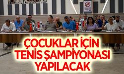 Kuşadası'nda çocuklar için tenis şampiyonası yapılacak