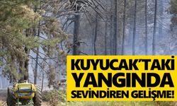 Kuyucak’taki yangında sevindiren gelişme!
