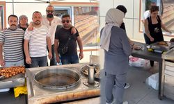 Aydınlı merhum sağlık personeli Kazankaya için lokma hayrı düzenlendi