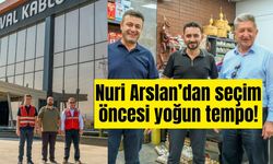 Nuri Arslan’dan seçim öncesi yoğun tempo! Üyeleri tek tek ziyaret ediyor