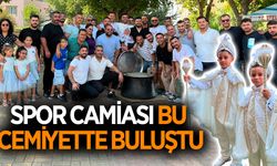 Aydın spor camiası, Yılmaz ailesinin mutluluğunda buluştu