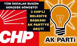 CHP'den istifa eden başkanlar AK Parti'ye katıldı