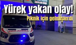 Yürek yakan olay! Piknik için gelmişlerdi