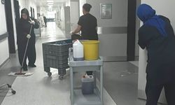 ADÜ Hastanesi'nde 7/24 hijyen seferberliği