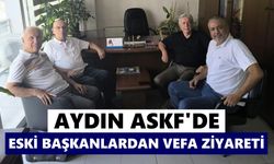 Aydın ASKF’de eski başkanlardan vefa ziyareti