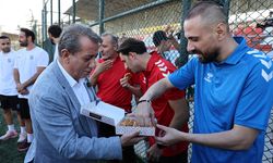 Başkan Yetişkin, Aydınspor'u ilk idmanında yalnız bırakmadı